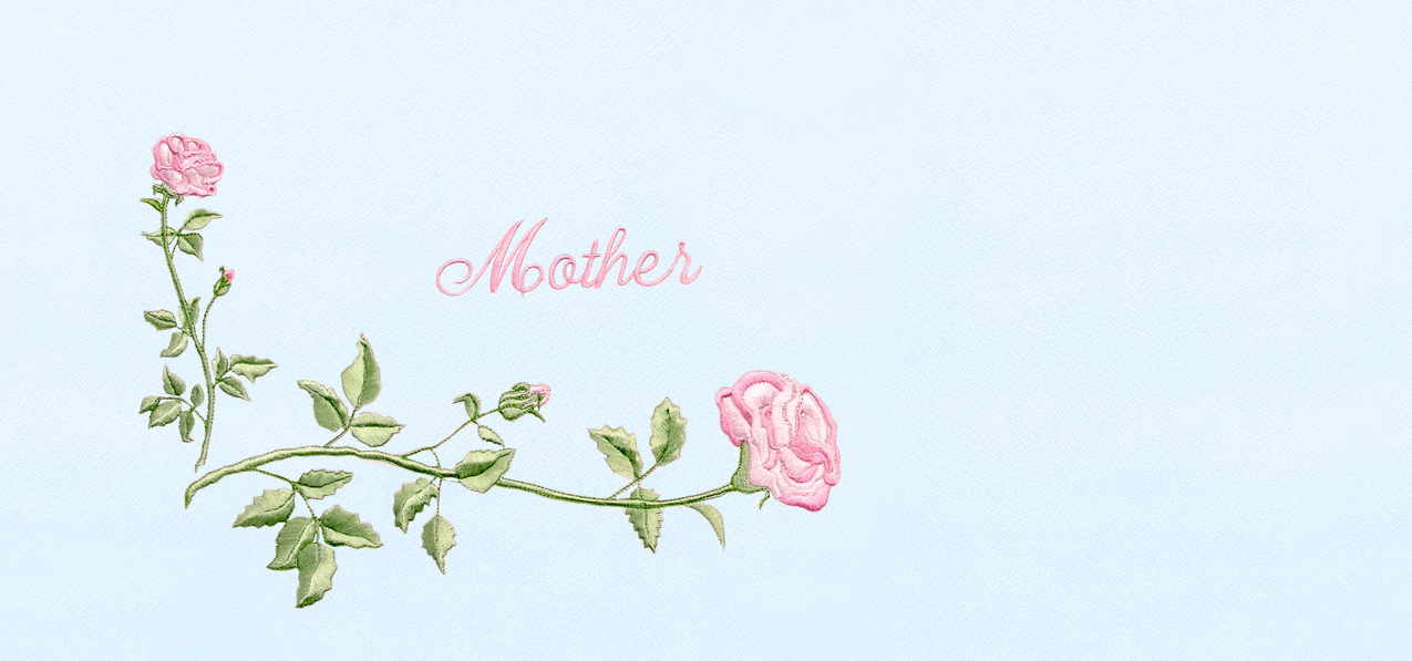 Mother Rose Blue Pink